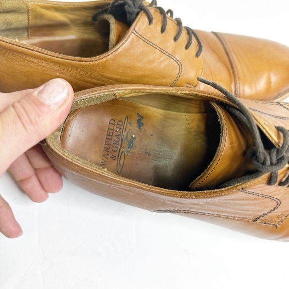 Warfield & Grand Daniel Leather Cap Toe 8.5 80911 - Picture 7 of 8